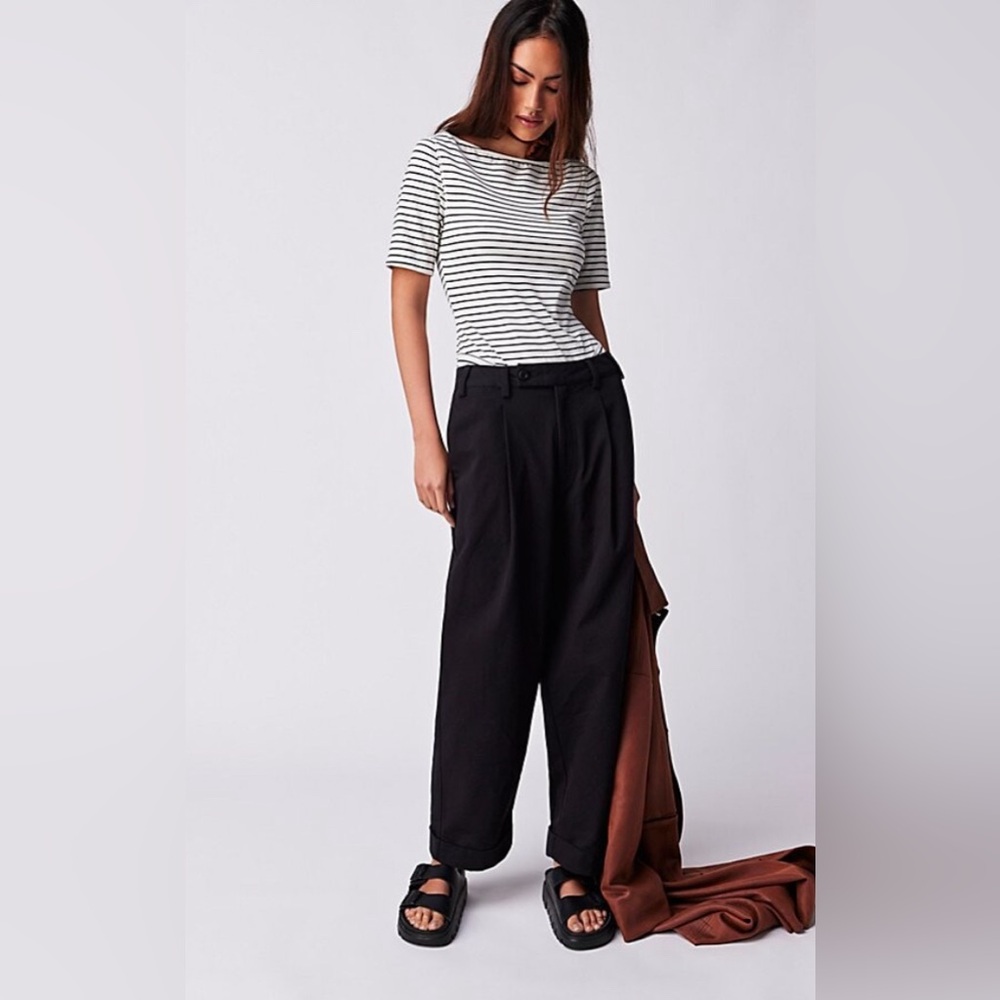 NWOT Free People Needed Breaking Trousers.